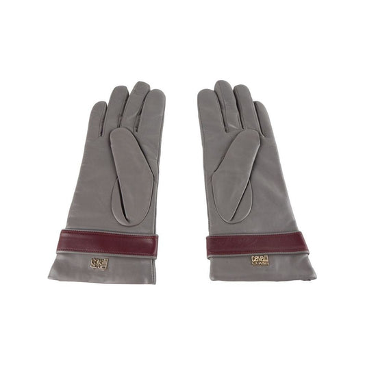 Cavalli Class Elegant Lambskin Leather Gloves Cavalli Class