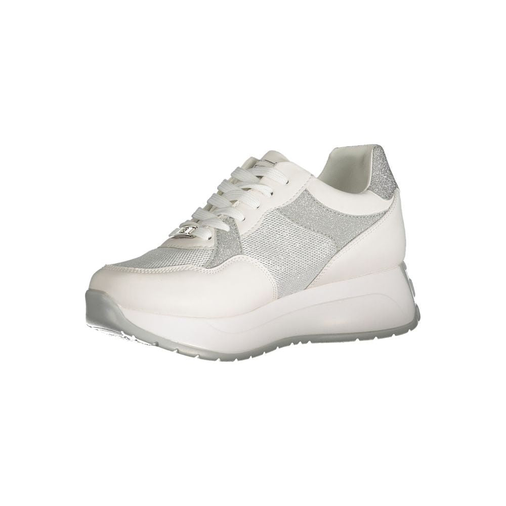 Laura Biagiotti White Polyester Sneaker Laura Biagiotti