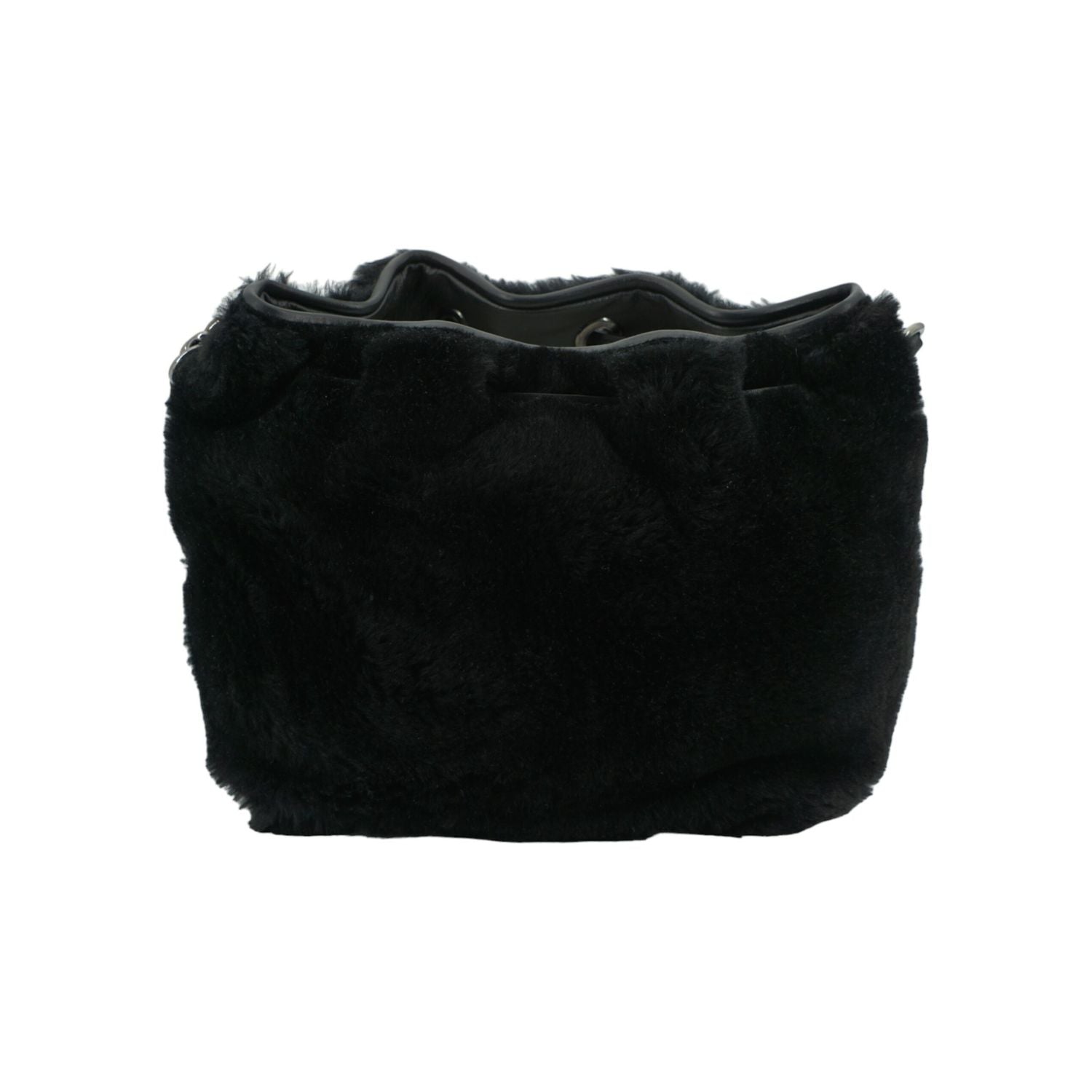 Jimmy Choo Black Leather Top Handle and Shoulder Bag