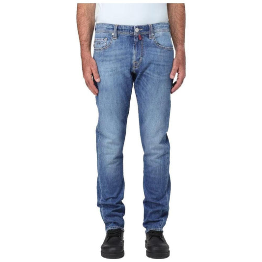 Tramarossa Blue Cotton Men's Jeans Tramarossa