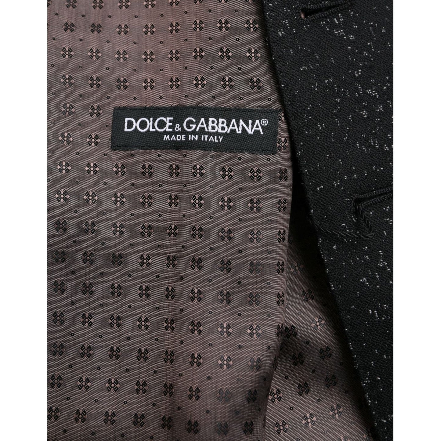 Dolce & Gabbana Black Brown Silk Waistcoat Dress Formal Vest Dolce & Gabbana