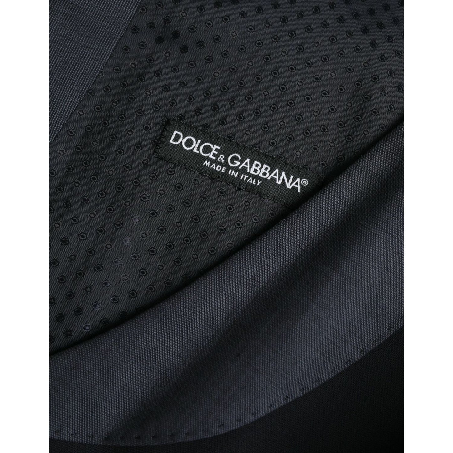 Dolce & Gabbana Black Wool Waistcoat Dress Formal Vest Dolce & Gabbana