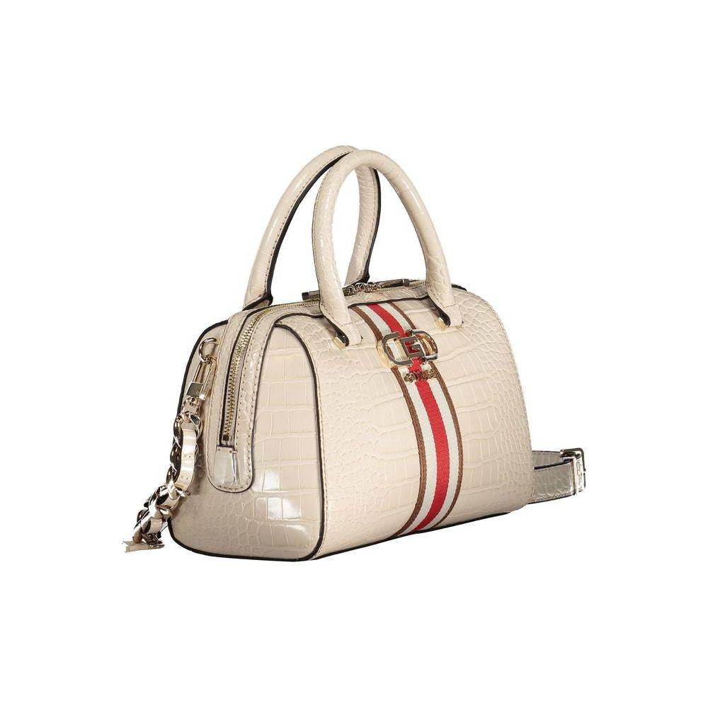 Guess Jeans Beige Polyethylene Handbag