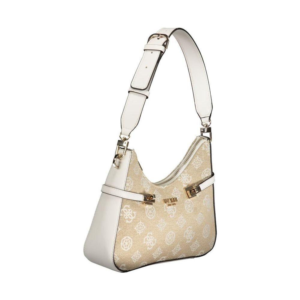 Guess Jeans White Polyethylene Handbag Guess Jeans