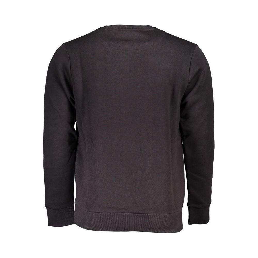 U.S. Grand Polo Black Cotton Sweater U.S. Grand Polo