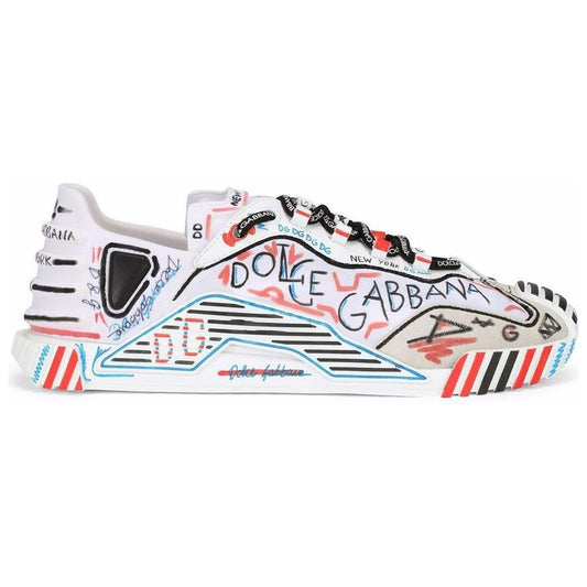 Dolce & Gabbana White Polyamide Sneaker Dolce & Gabbana