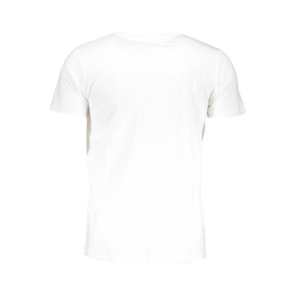 Scuola Nautica White Cotton T-Shirt Scuola Nautica