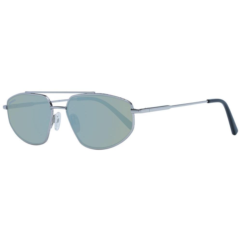 Serengeti Silver Metal Sunglasses