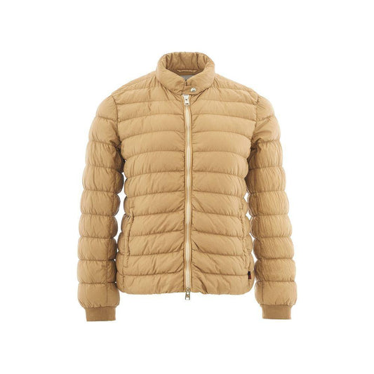 Woolrich Beige Polyamide Chic Winter Coat Woolrich