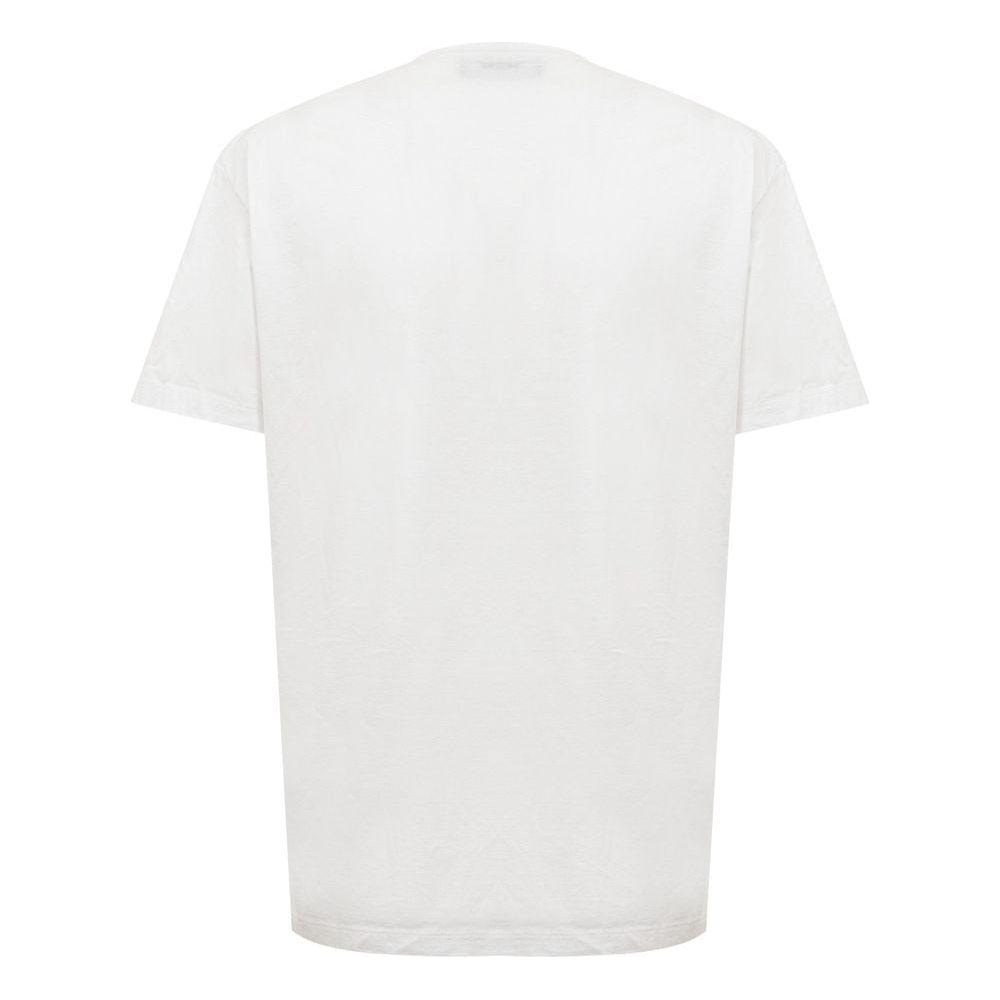 Dsquared² Chic White Cotton Staple Tee Dsquared²