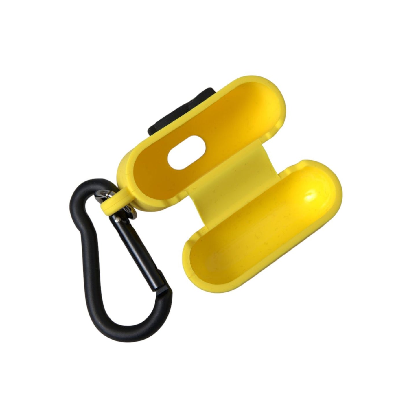 Dolce & Gabbana Yellow Silicone Logo Embossed Airpods Case