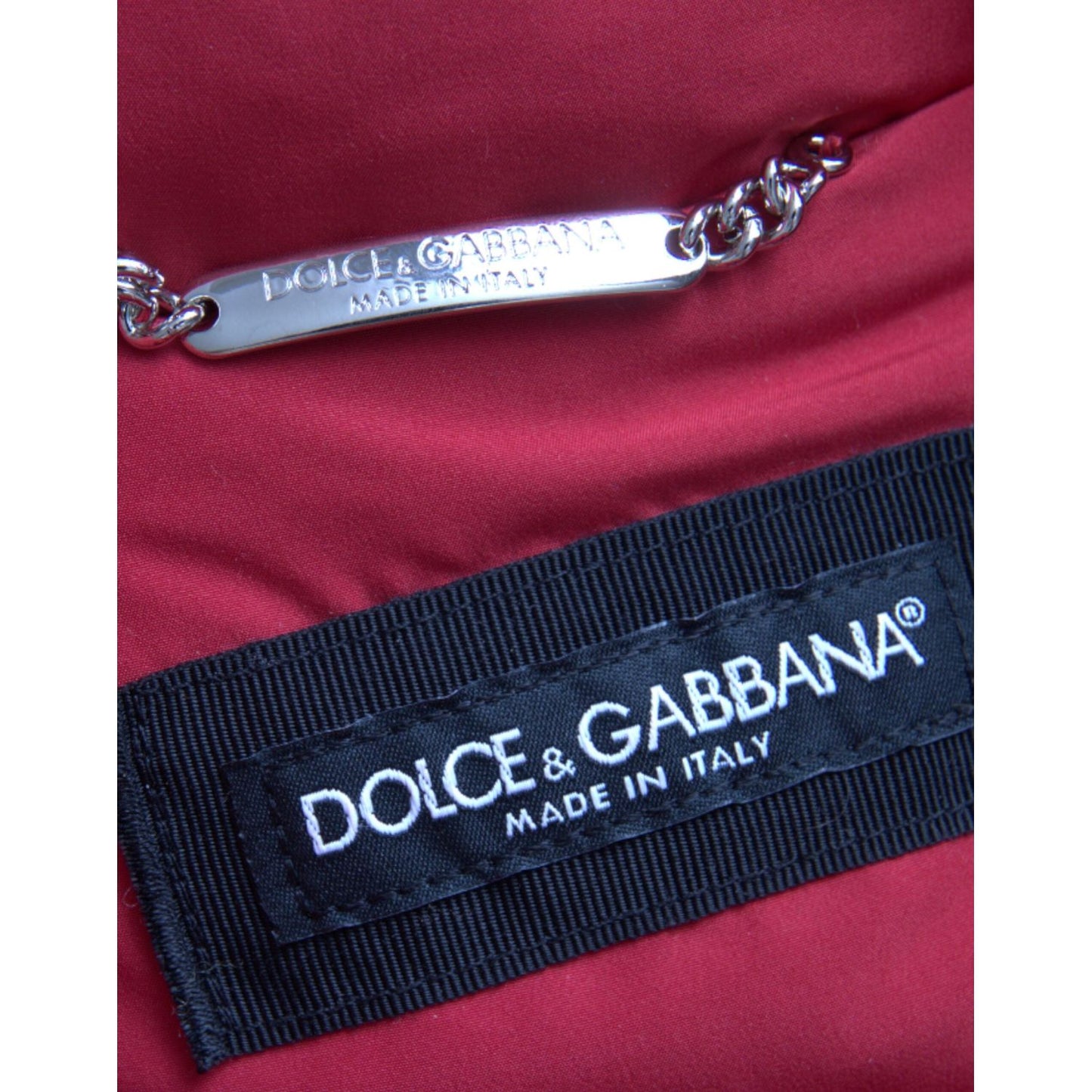 Dolce & Gabbana Multicolor Quilted Hooded Puffer Jacket Dolce & Gabbana