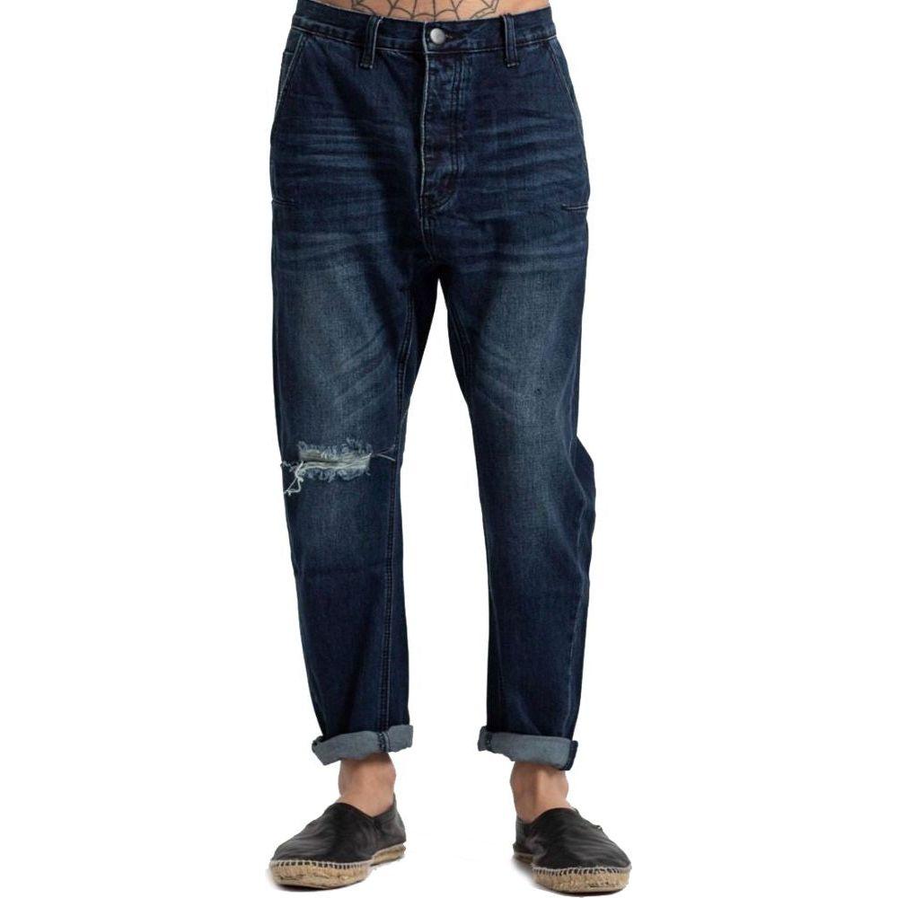 One Teaspoon Blue Cotton Men Jeans One Teaspoon Dark Slate Gray