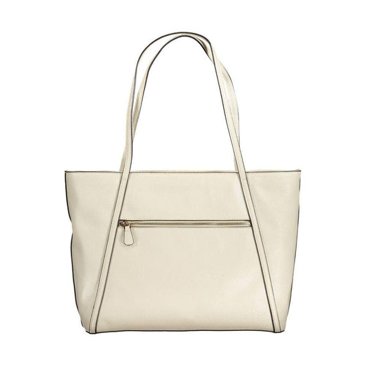 Guess Jeans Beige Polyethylene Handbag Guess Jeans