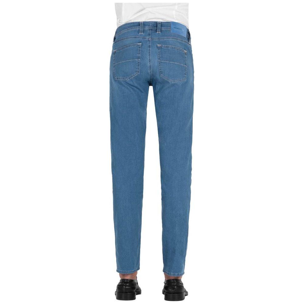 Tramarossa Light Blue Cotton Jeans & Pant Tramarossa