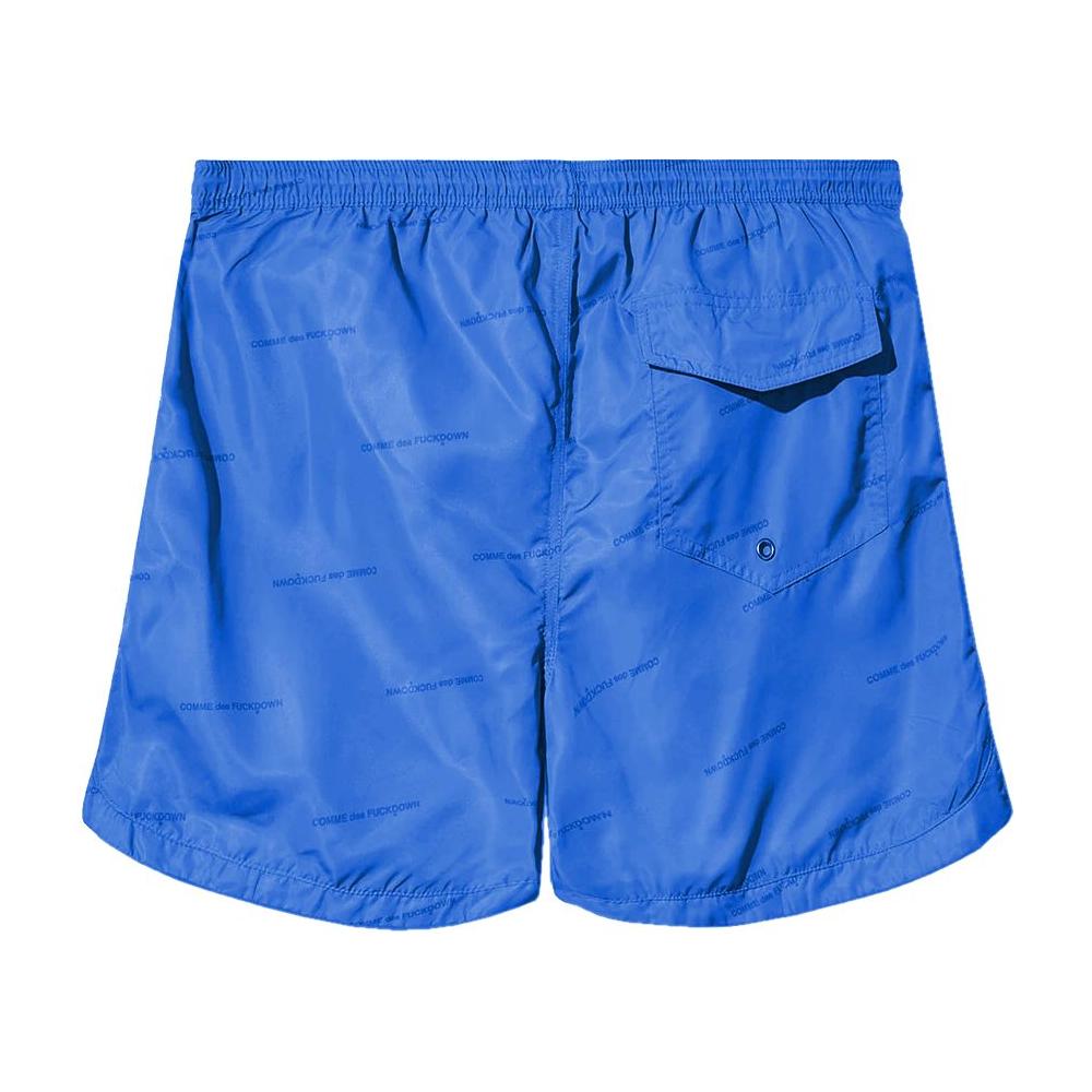 Comme Des Fuckdown Blue Polyester Swimwear