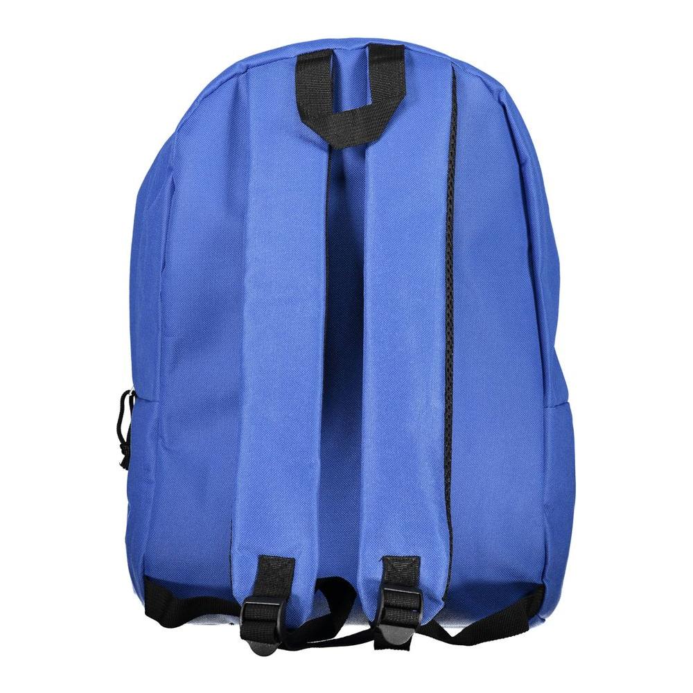 Front view with bag zipped and handles upright.