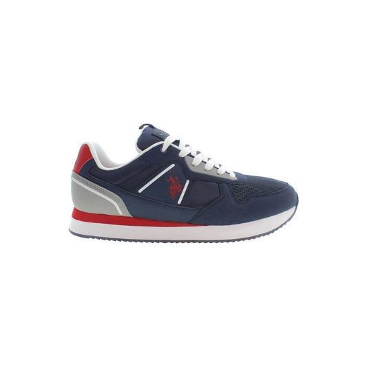 U.S. POLO ASSN. Blue Polyester Men Sneaker U.S. POLO ASSN.