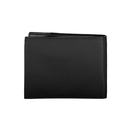 Piquadro Black RPET Men Wallet Piquadro