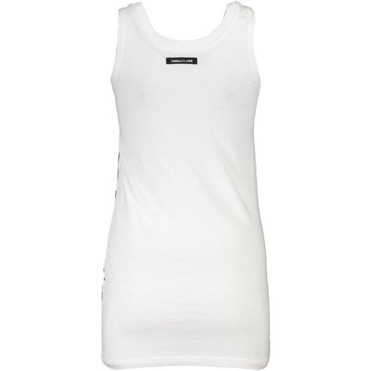 Cavalli Class White Cotton Women Top Cavalli Class