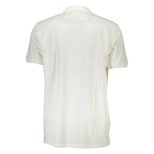 U.S. POLO ASSN. White Cotton Men Polo Shirt U.S. POLO ASSN.