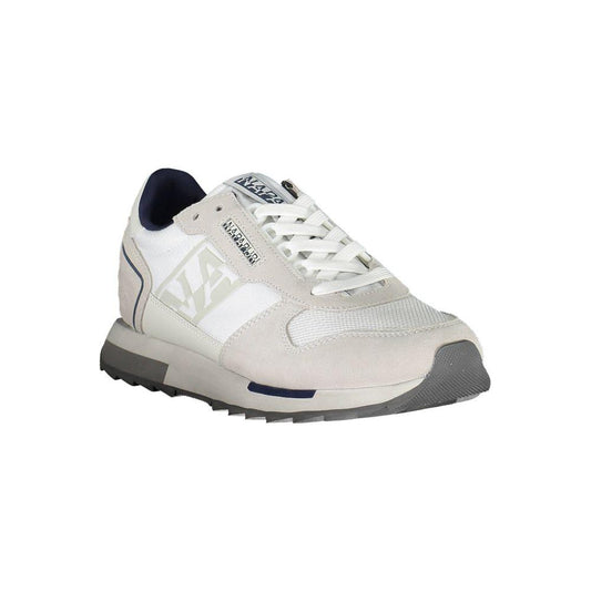 Napapijri White Polyethylene Men Sneaker Napapijri