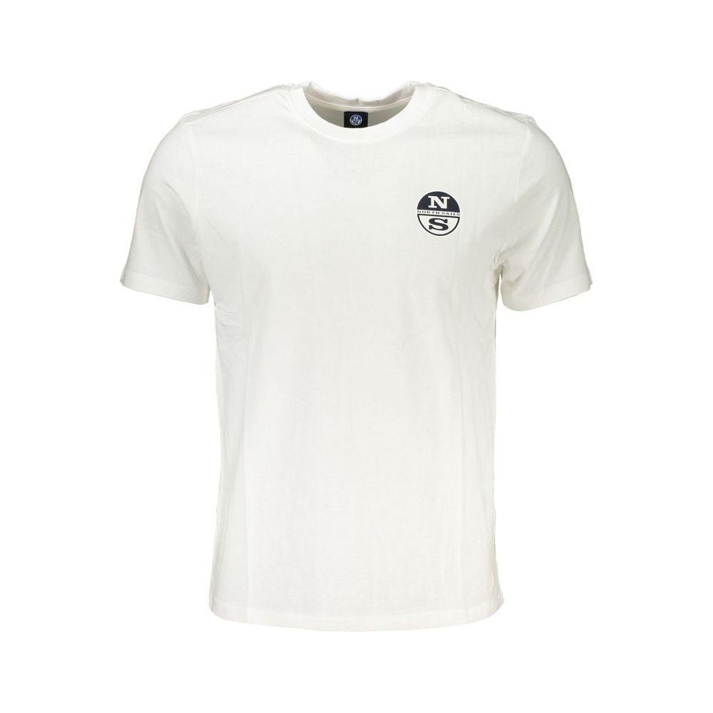 North Sails White Cotton T-Shirt North Sails