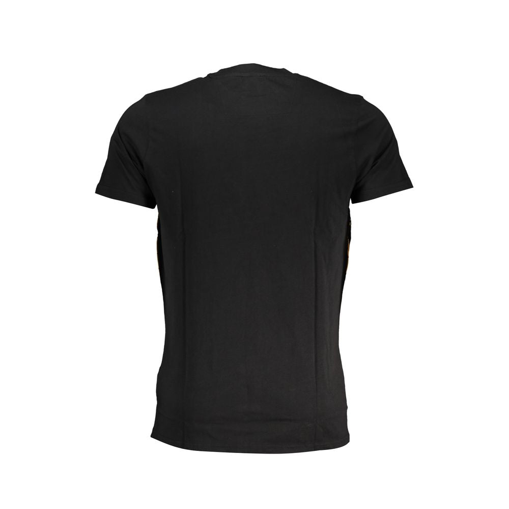 Cavalli Class Black Cotton T-Shirt