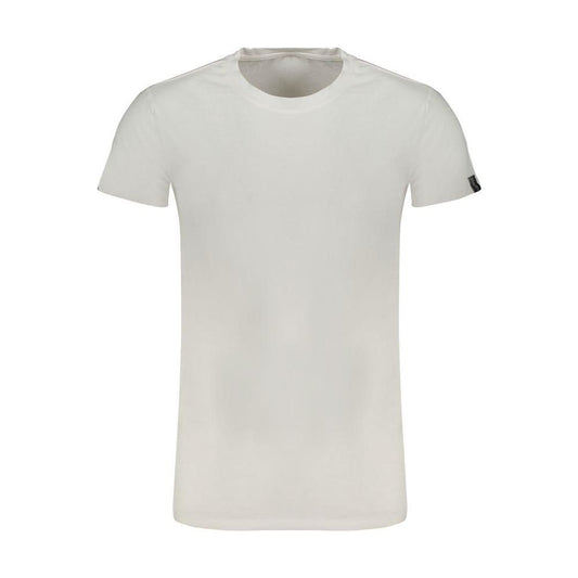 Gaudi White Cotton T-Shirt Gaudi