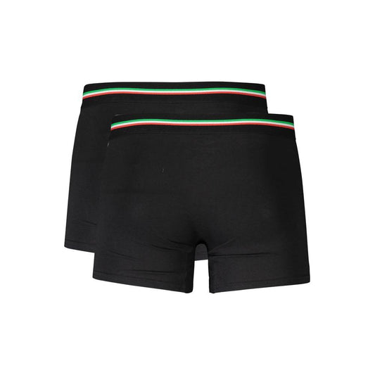 Aeronautica Militare Black Cotton Underwear Aeronautica Militare