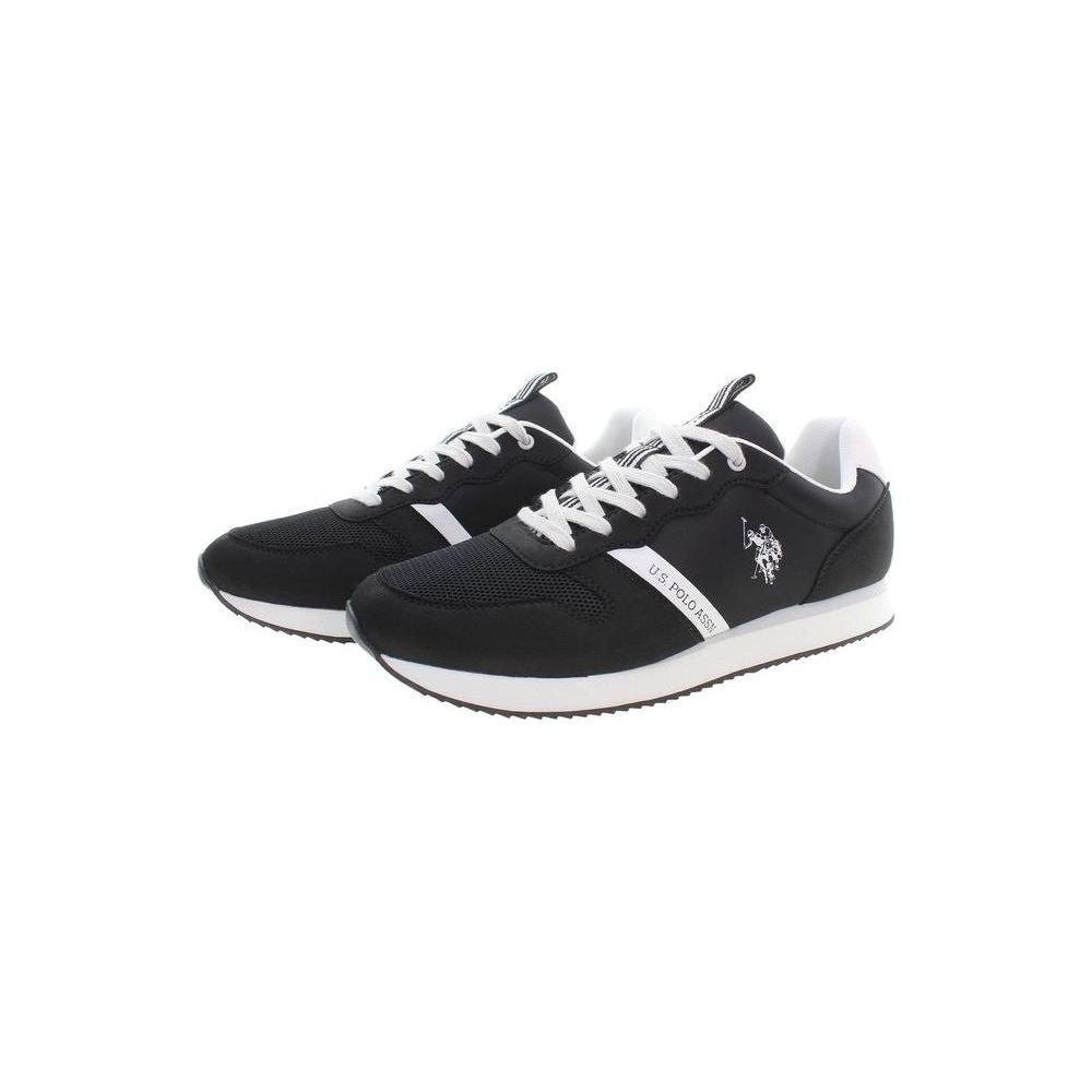 U.S. POLO ASSN. Black Polyester Men Sneaker U.S. POLO ASSN.