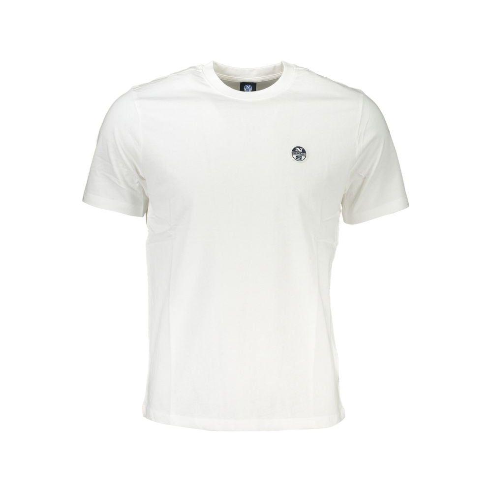 North Sails White Cotton T-Shirt North Sails