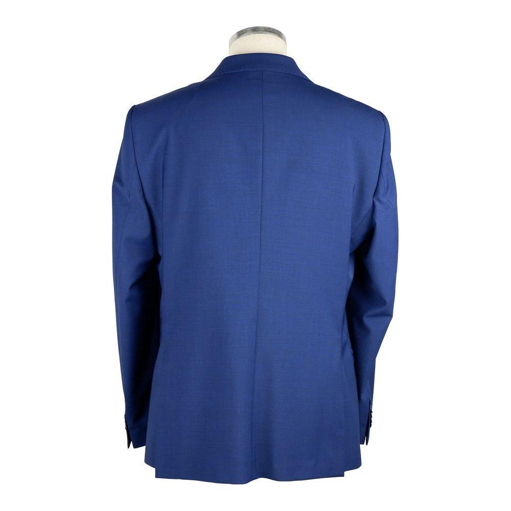 Emilio Romanelli Elegant Two-Button Men's Suit in Blue Emilio Romanelli