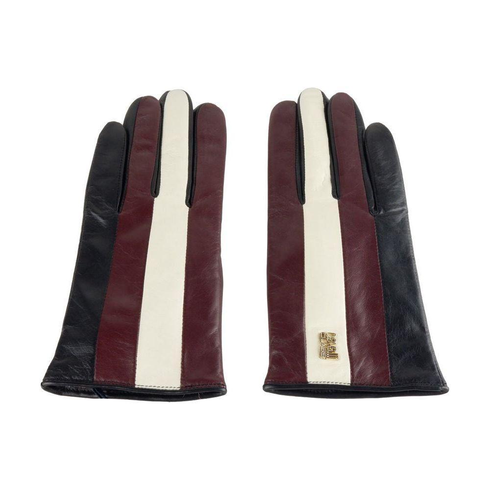 Cavalli Class Elegant Lambskin Leather Gloves Cavalli Class