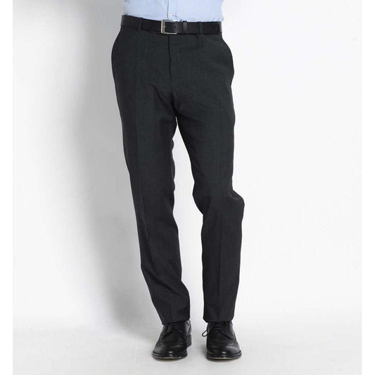 Uominitaliani Gray Wool Men Pant Uominitaliani