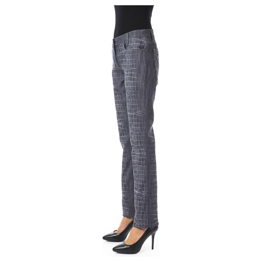BYBLOS Black Viscose Women Pants