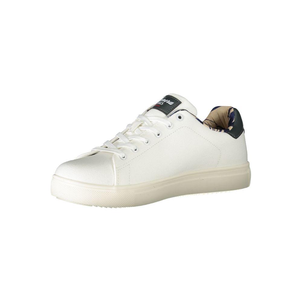 Carrera White Polyester Sneaker Carrera