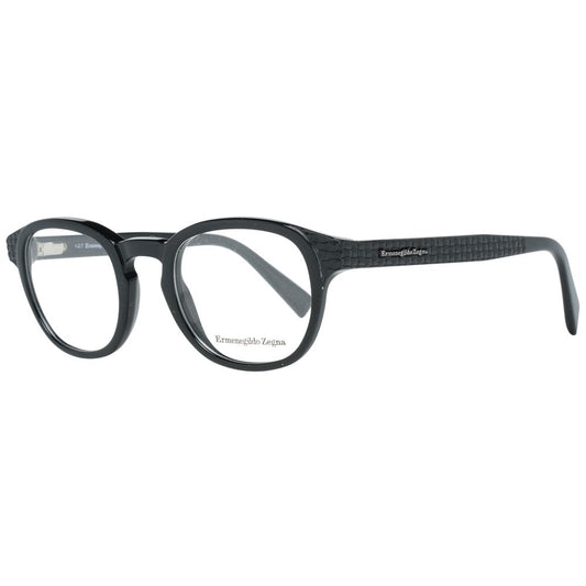 Ermenegildo Zegna Black Plastic Glasses (Frames)