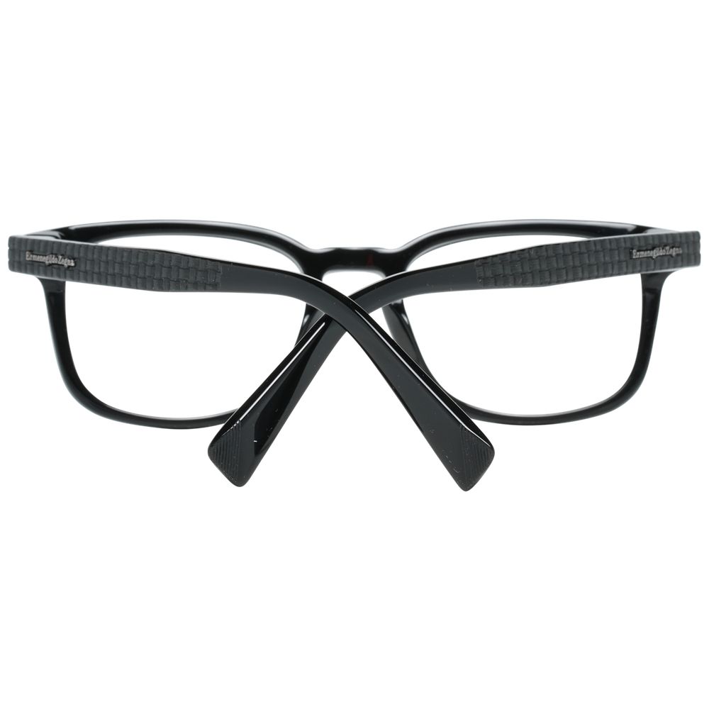 Ermenegildo Zegna Black Plastic Glasses (Frames)