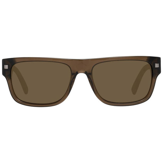 Ermenegildo Zegna Brown Men Sunglasses Ermenegildo Zegna