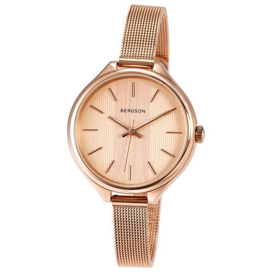 Bergson Rose Gold Women Watch Bergson