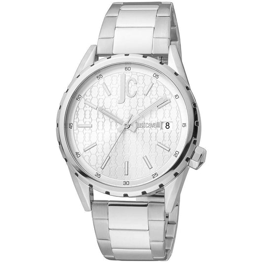 Just Cavalli Silver Men Watch Just Cavalli