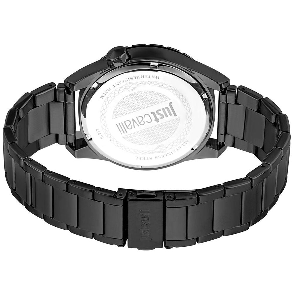 Just Cavalli Black Men Watch