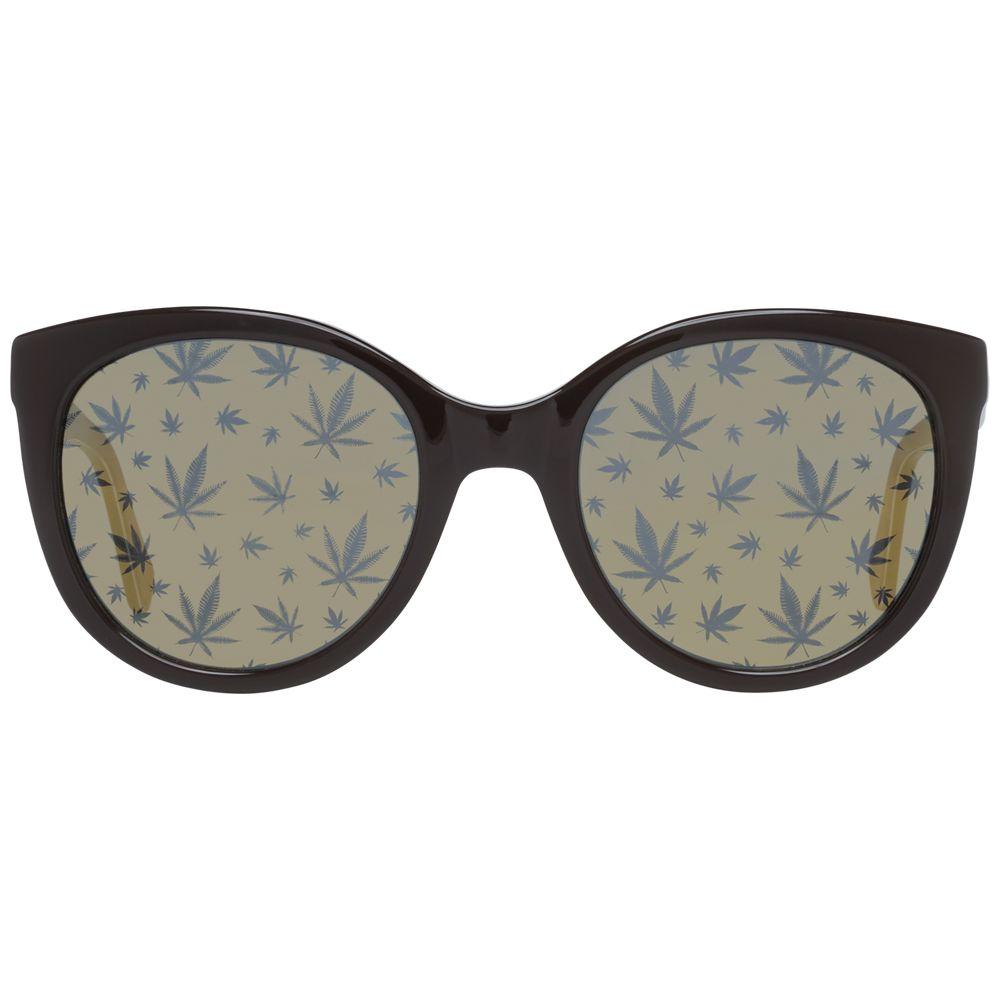 Police Brown Women Sunglasses Police Light Slate Gray