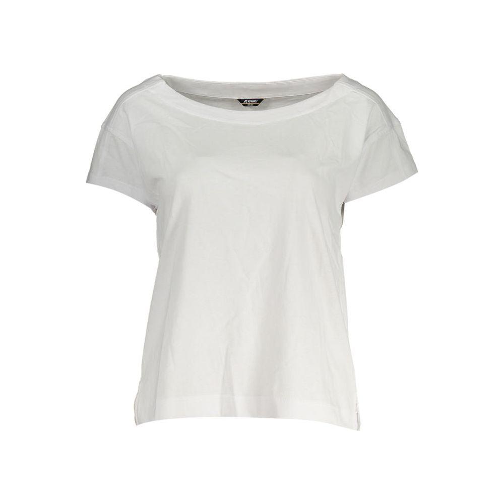 K-WAY White Cotton Tops & T-Shirt K-WAY