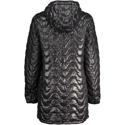 K-WAY Black Polyamide Jackets & Coat K-WAY