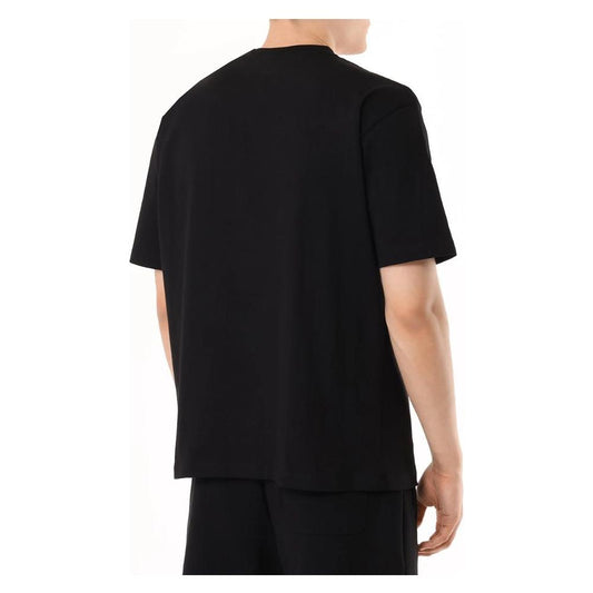 Comme Des Fuckdown Black Cotton T-Shirt Comme Des Fuckdown