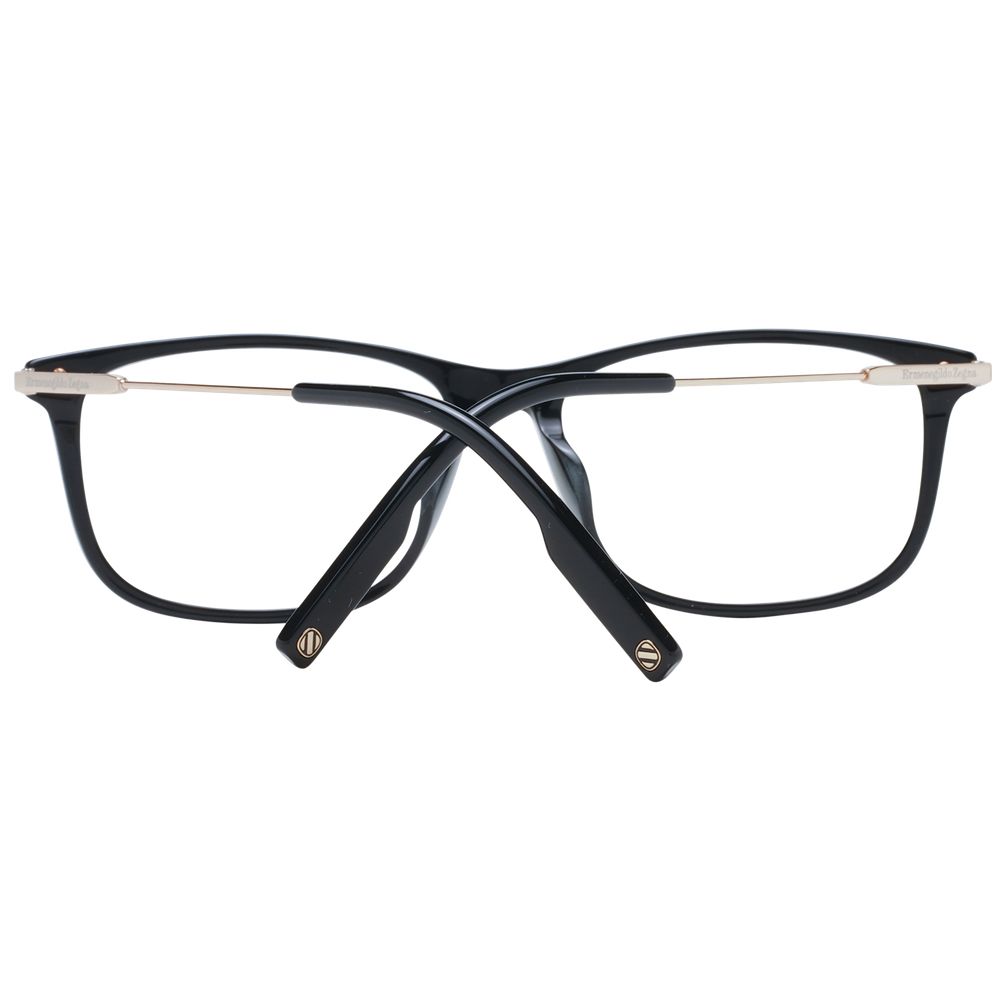 Ermenegildo Zegna Black Plastic Glasses (Frames)