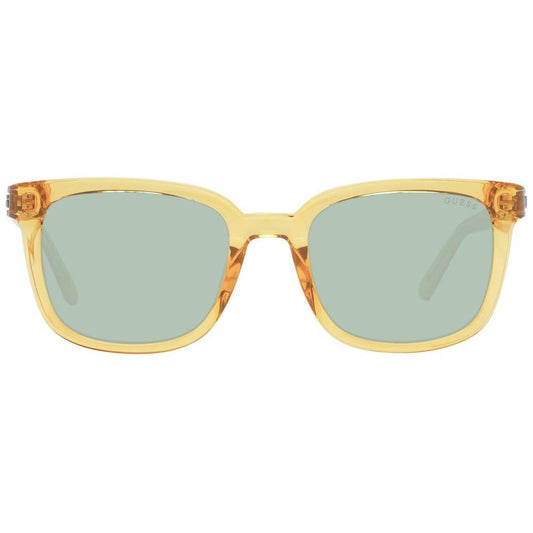 Guess Yellow Men Sunglasses Guess