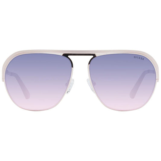 Guess Rose Gold Unisex Sunglasses Guess